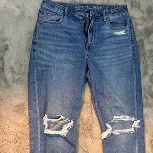 American Eagle Mom Jeans Comfort Stretch Waistband – Women’s Size 8 Short
